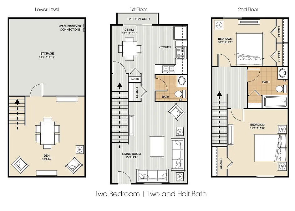 Floor plan 2 Bedroom