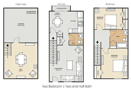 Floor plan 2 Bedroom
