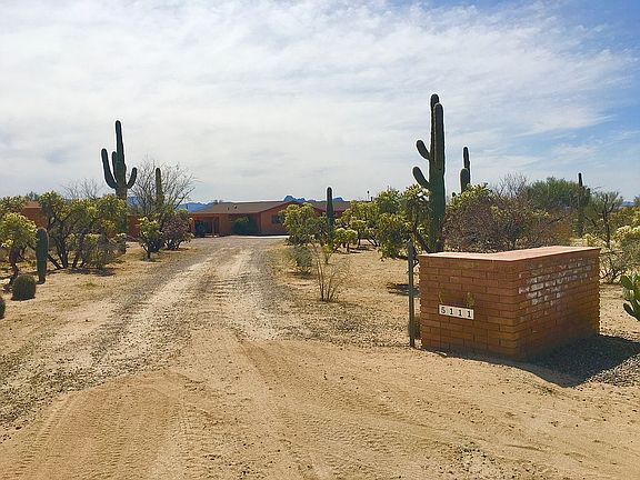 East entrance to property.