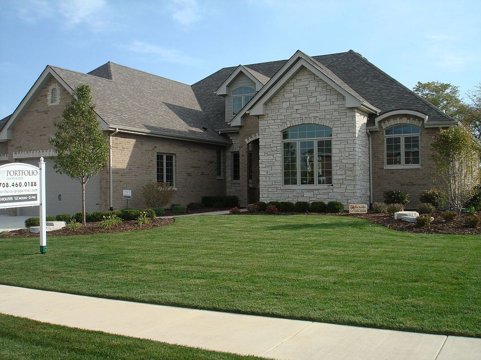 Professional Landscaped brick and stone exterior