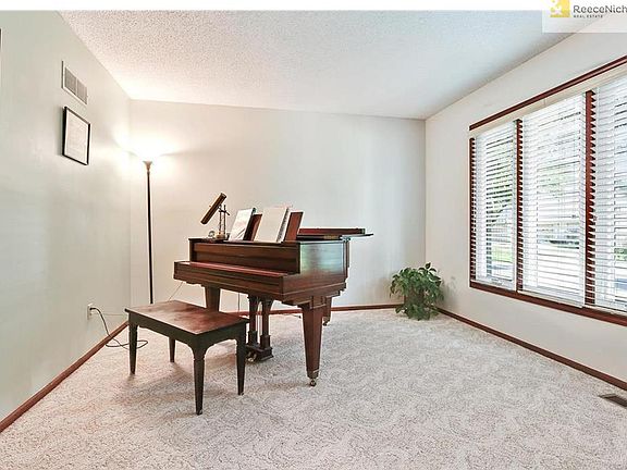 Music Room/Office or Den off of entry
