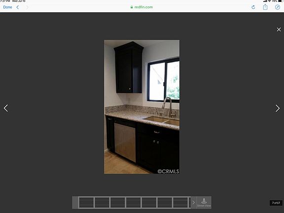 Granite countertops, hardwood floors, modern cabinets, refrigerator, stove, microwave, wood blinds