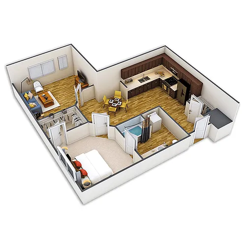 Floor plan Stout