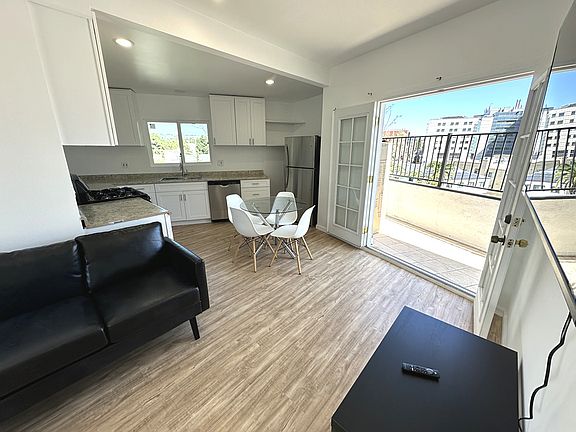 10944 Strathmore Drive, Westwood, CA 90024 - Kitchen & Balcony