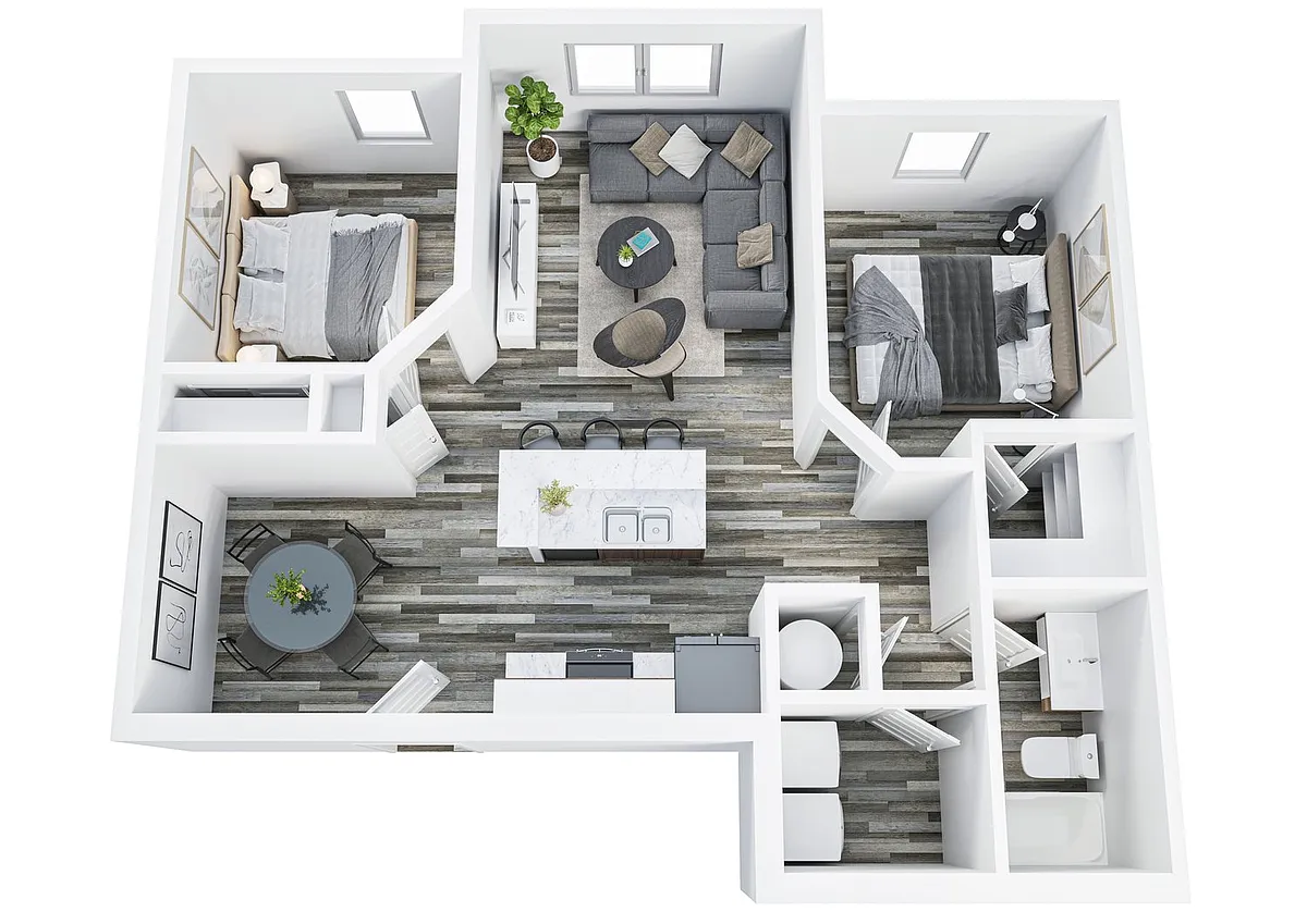 Floor plan Loretto
