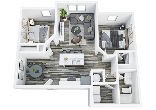 Floor plan Loretto