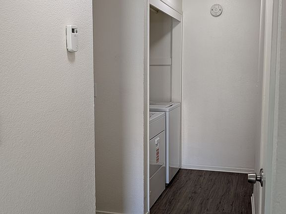 Separate Laundry Area on left. Hall Closet on right