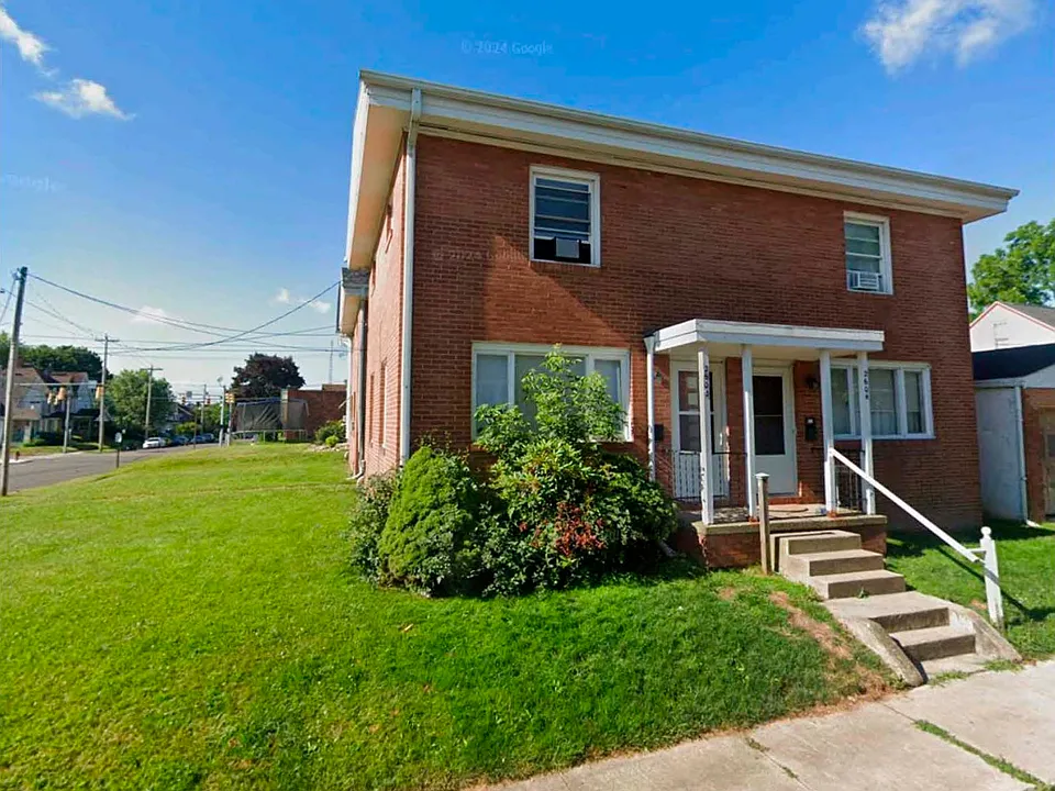 Front of duplex