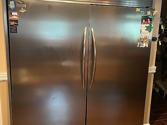 Full size freezer and fridge