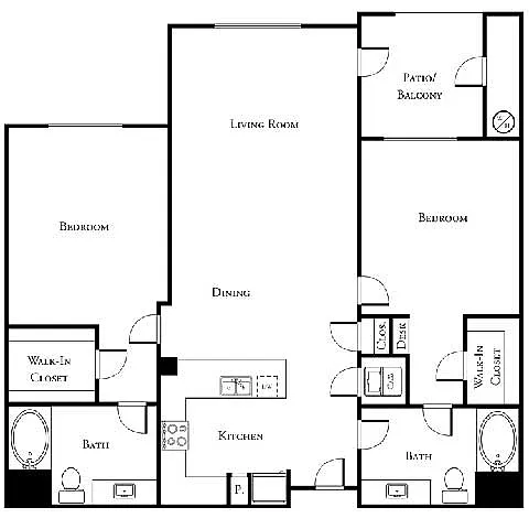 Floor plan 2F2
