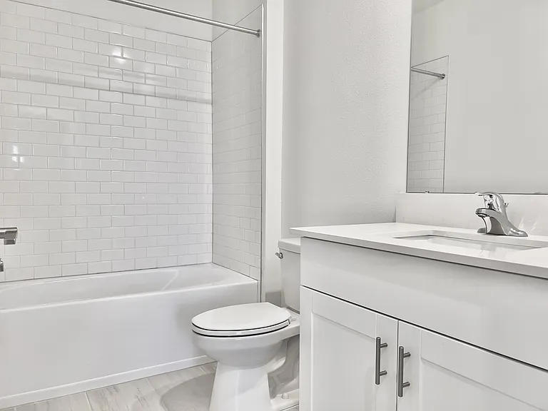 Full bath at the main level