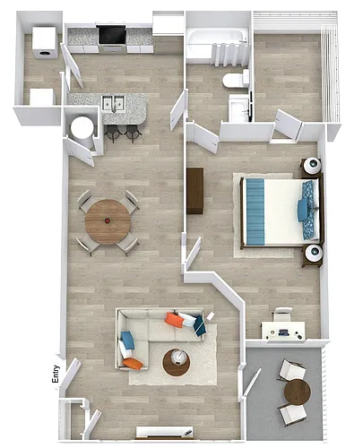 Floor plan A2 Lower
