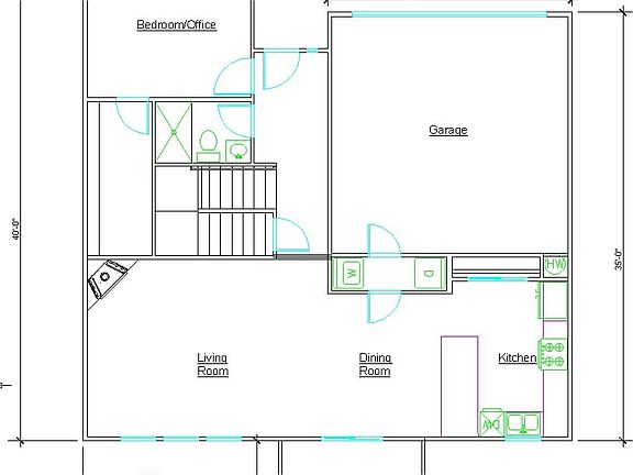 1st Floor Floorplan