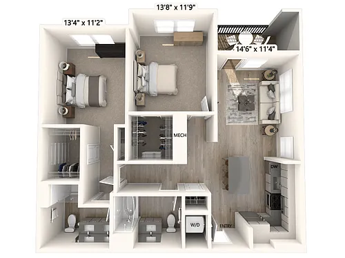 Floor plan B11