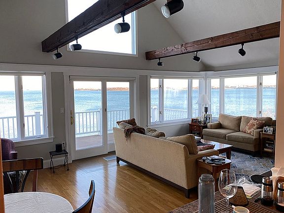 Perched high over HinghamBay