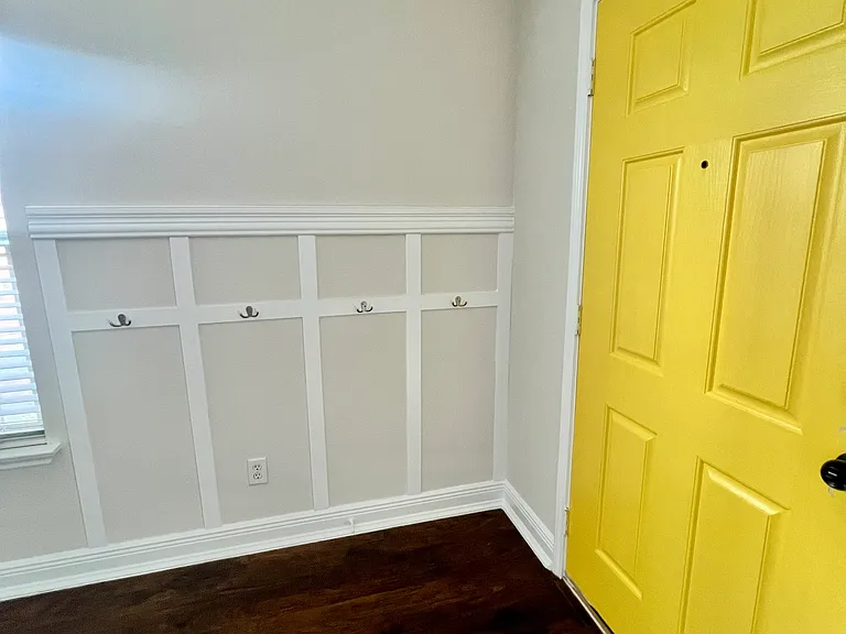 Convenient hooks for coats and backpacks