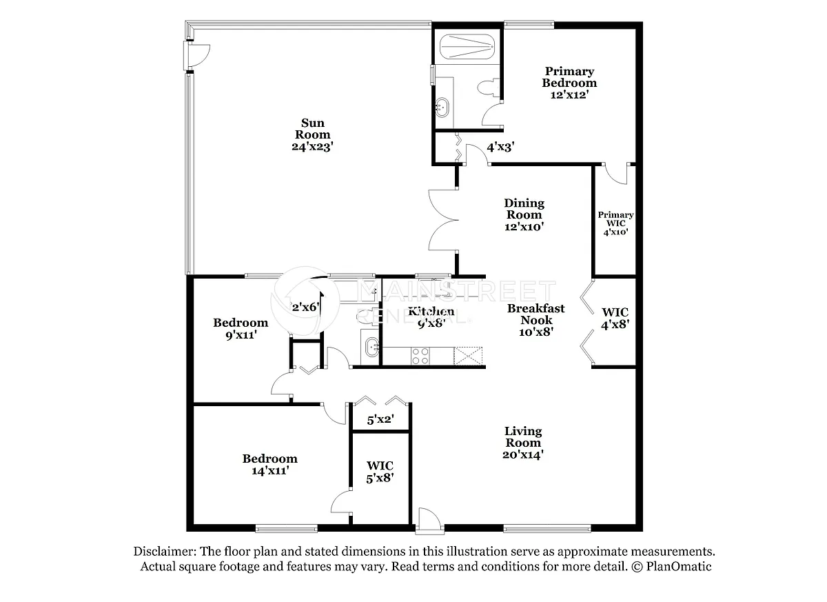 Floor Plan - 1013 Marlene Dr