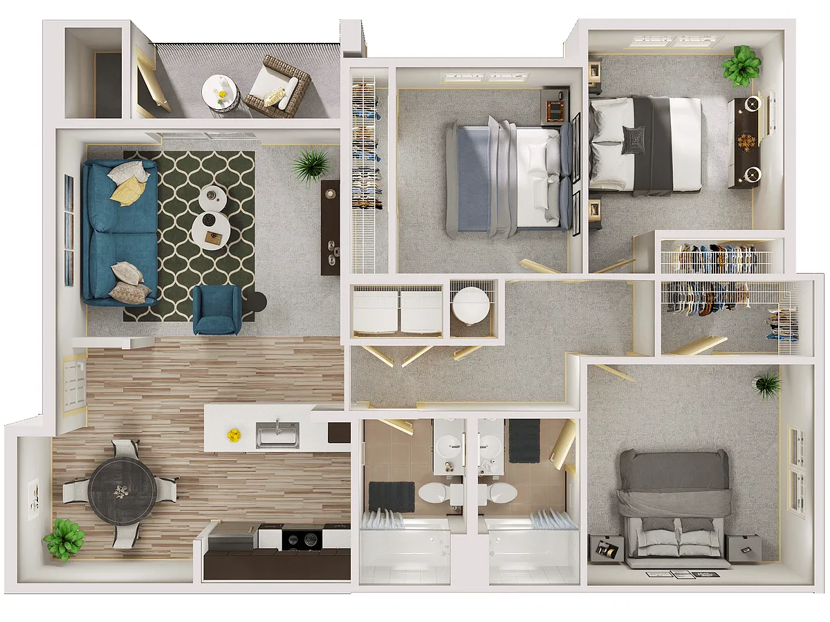 Floor plan Olympus