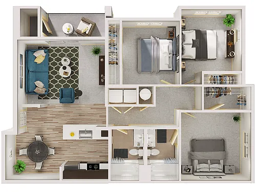 Floor plan Olympus