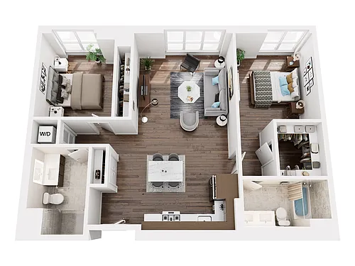 Floor plan B1