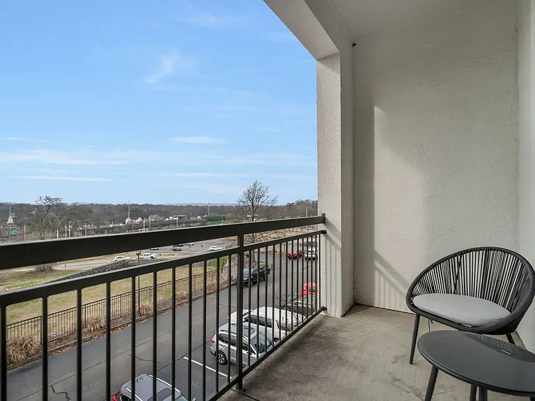 Gorgeous balcony with a view