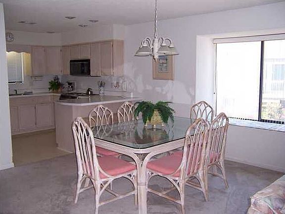 Dining Area with window seat