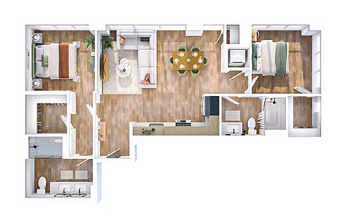 Floor plan B12