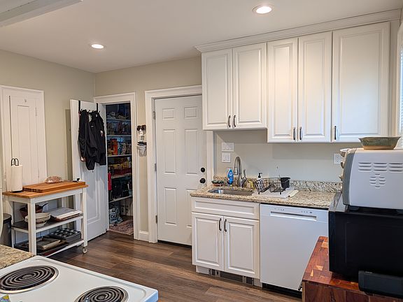 Kitchen with pantry