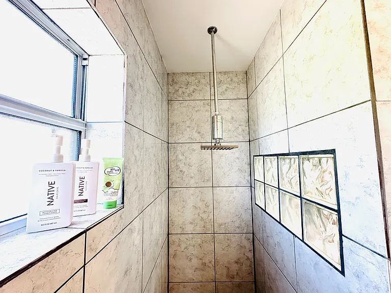 Upstairs Master Walk In Shower