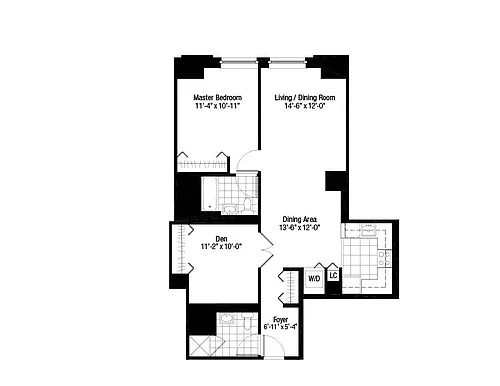 Floor plan A12