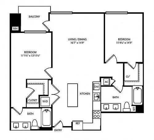 Floor plan Ocean