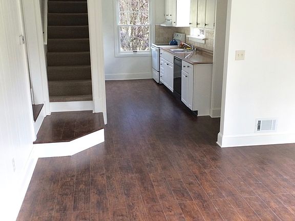 living room looking into kitchen