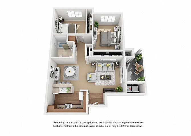 Floor plan The Hollister