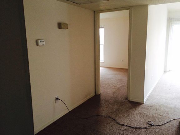 View from hall to master bedroom 