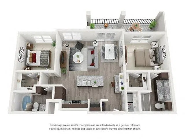 Floor plan GARRISON