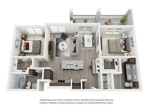 Floor plan GARRISON