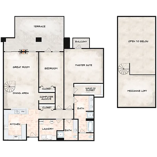 Floor plan Camden Villa