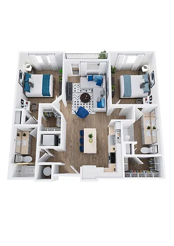 Floor plan B1 - Laurelton