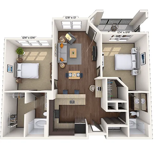 Floor plan Chalet