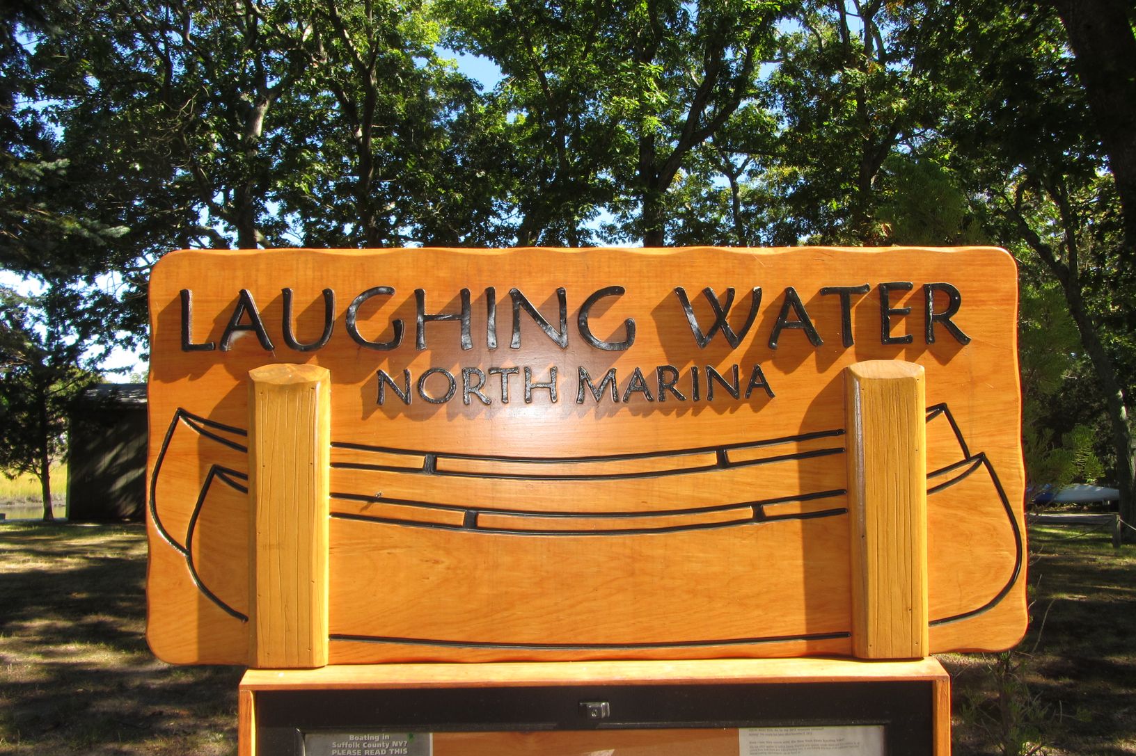  Laughing Waters has two Marinas North and South