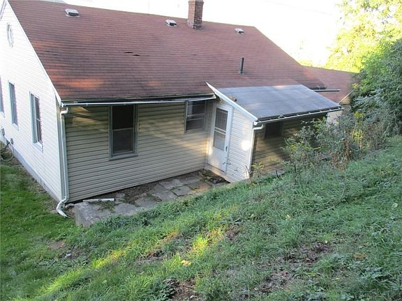 Rear of the property