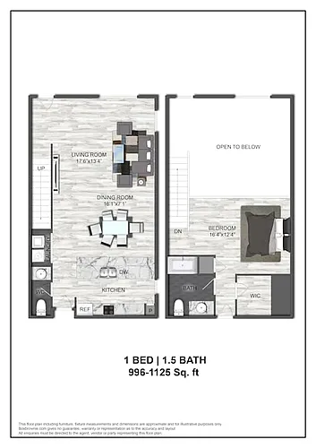 Floor plan A5L Renovated