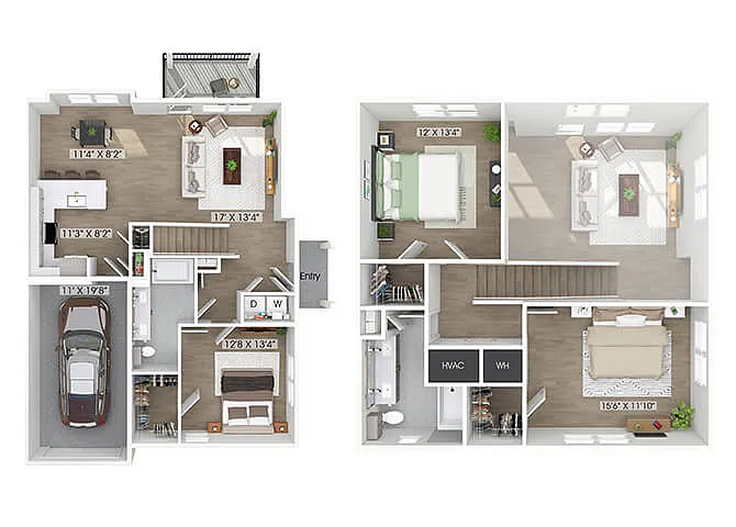 Floor plan C2TH