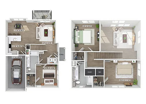 Floor plan C2TH