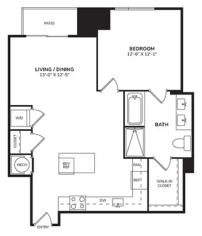 Floor plan A14