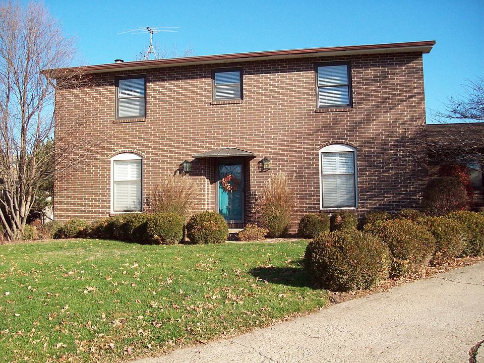 Front of home at end of quiet cul-de-sac