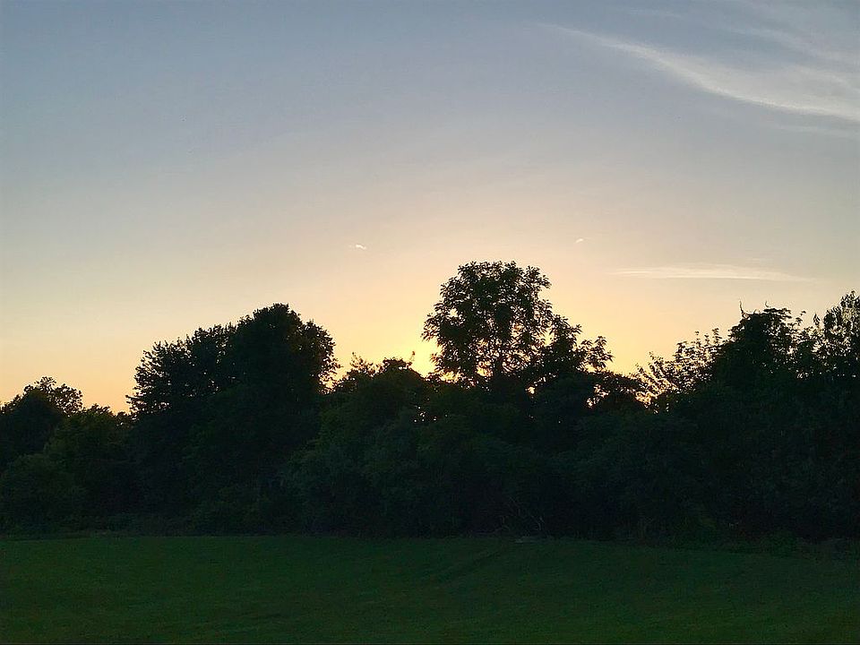 sunset from deck