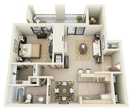 Floor plan A1