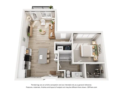 Floor plan The Maker