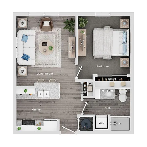 Floor plan A1- Aven
